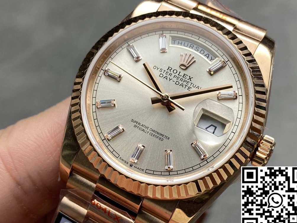 v5 Date Tungsten Silver Rose Gold QF Day Factory M228235-0004 Rolex Steel Dial 0518